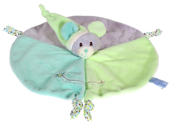 Gipsy Doudou Souris Verte Smile